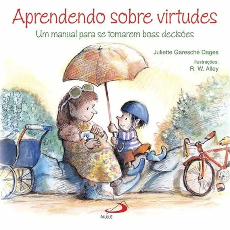 Aprendendo sobre virtudes + Marca Página