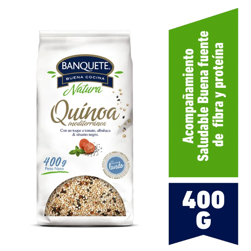 Quinoa Mediterránea Banquete 400 g