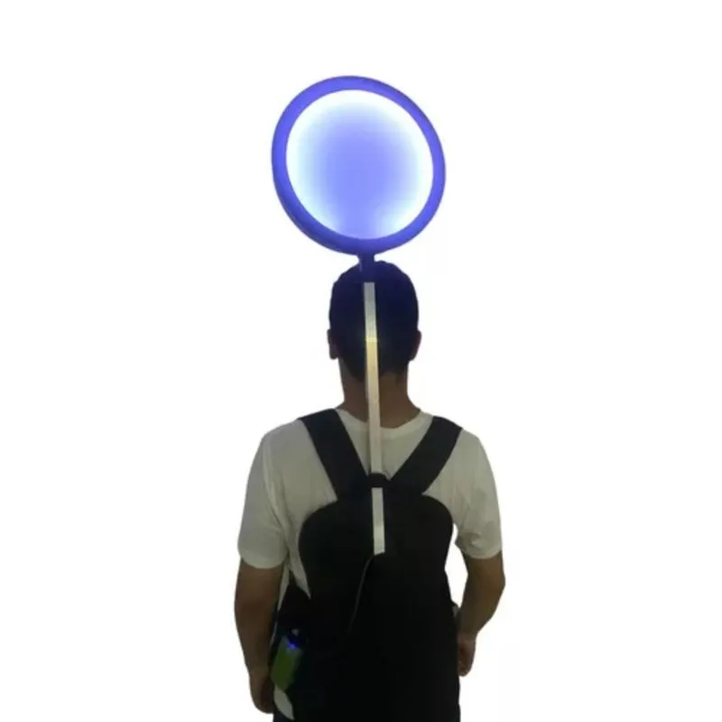 Luminoso Mochila Pirulito Led Usb Recarregável
