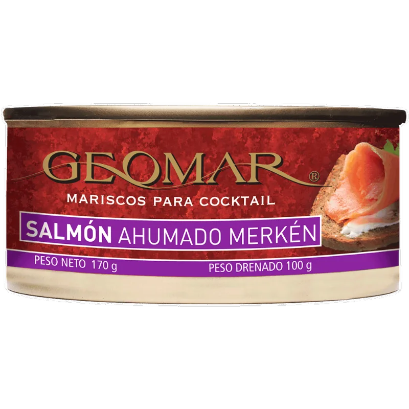 Salmón Ahumado Geomar 100 g drenado
