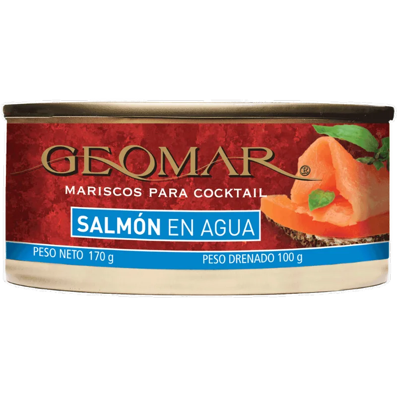 Salmón Al Natural Geomar 100 g drenado