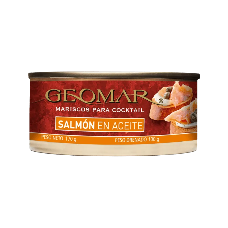 Salmón En Aceite Geomar 100 g drenado