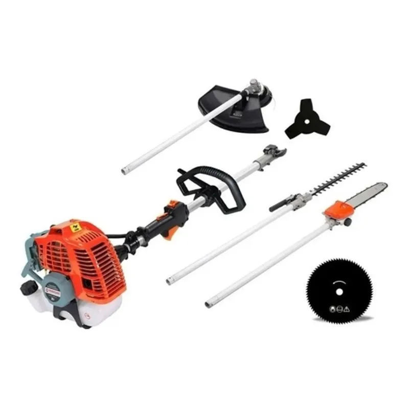 Roçadeira A Gasolina Multifuncional 5 Em 1 63cc 3,5hp Profissional Siga Tools