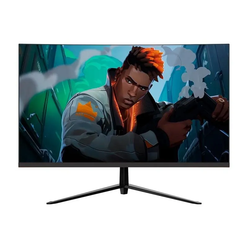 Pequeno Risco: Monitor Gamer Bluecase 23,8´ Full Hd, 1ms, 165hz, Curvo R2200, Hdmi/dp, Vesa - Bm248gc