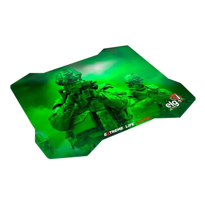 Mouse Pad Sense Verde Control Extra Slim Elg - Mpsc