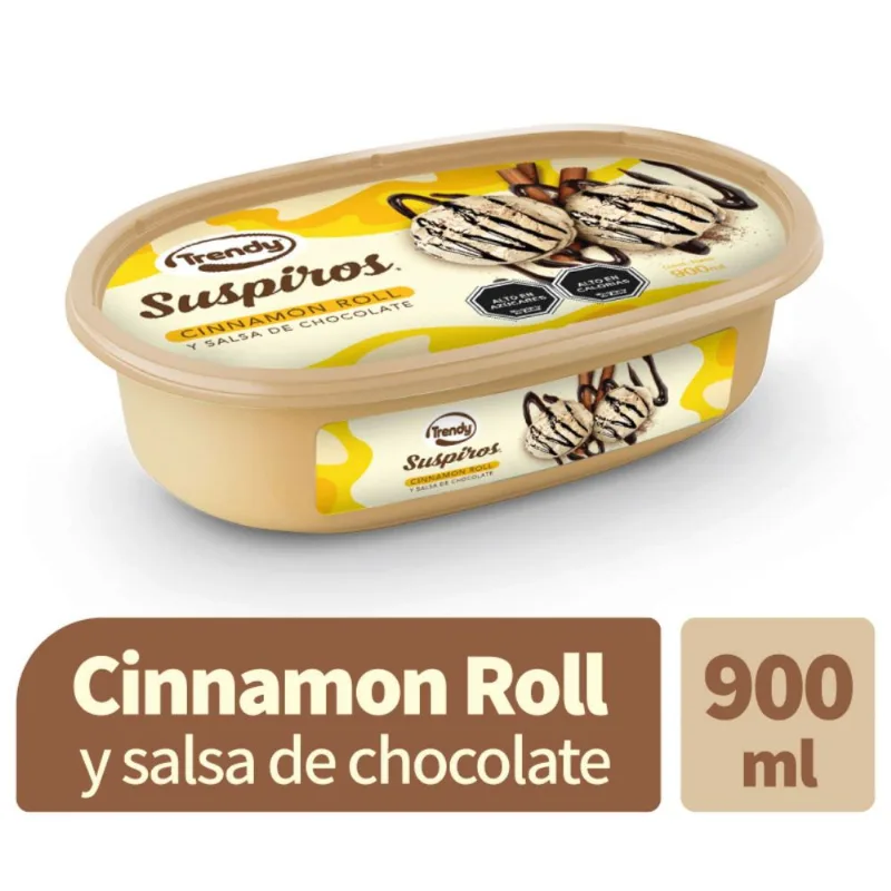 Helado Suspiro Cinnamon Rolls 900 ml