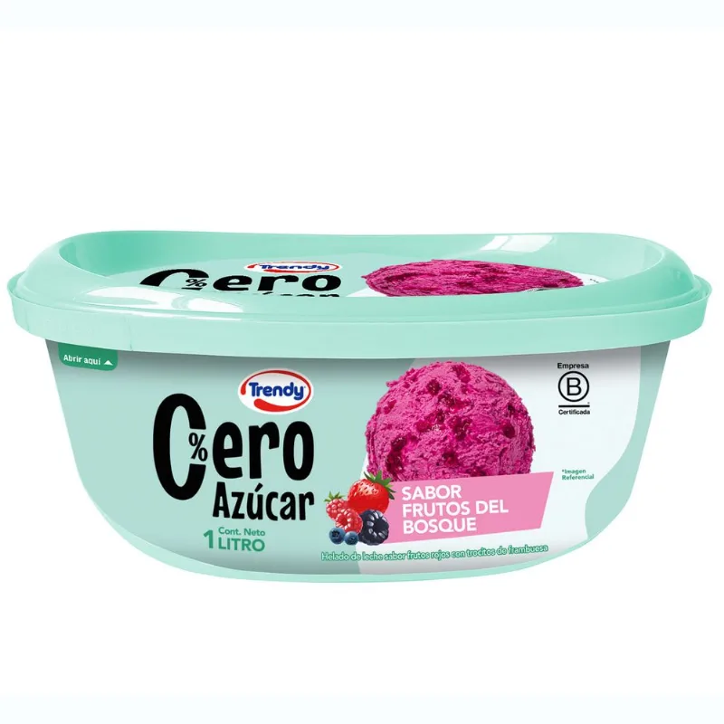 Cassata Trendy Frutos del Bosque 0% Azúcar 1 L