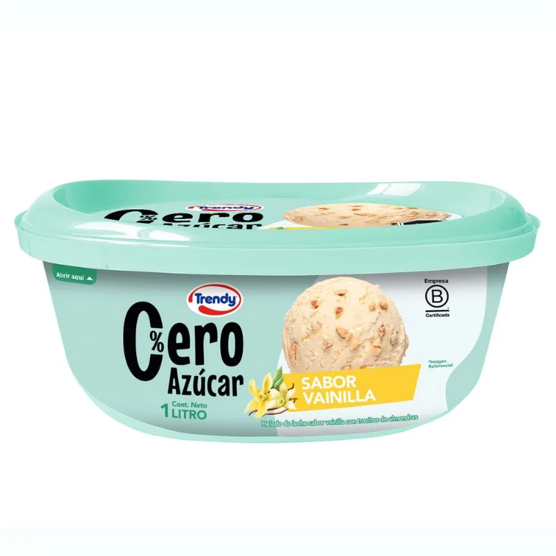 Cassata Trendy Vainilla 0% Azúcar 1 L