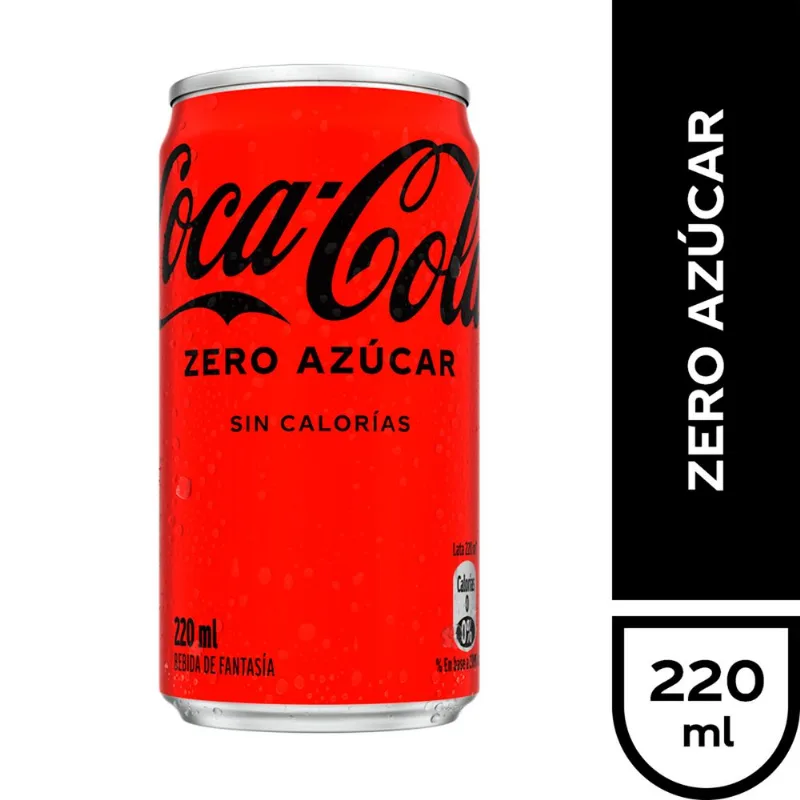 Bebida Coca-Cola Zero 220 ml