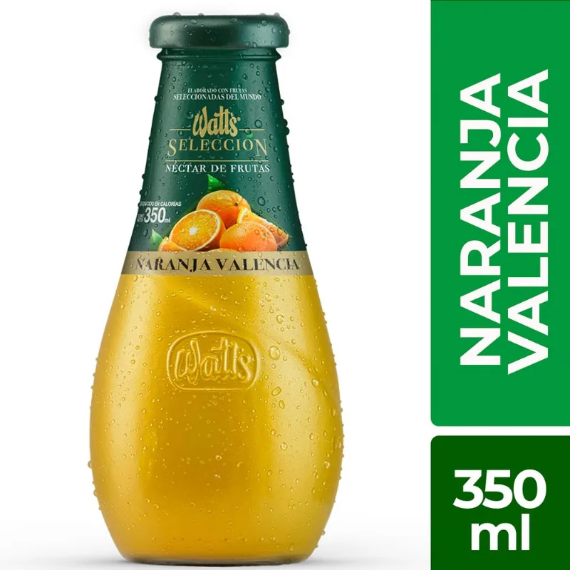 Jugo Watt's Selección Naranja Valencia 350 cc