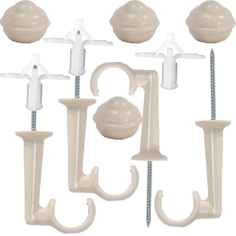 10 Suporte Para Varão De Cortina Teto Gesso Drywall 28 Mm 02