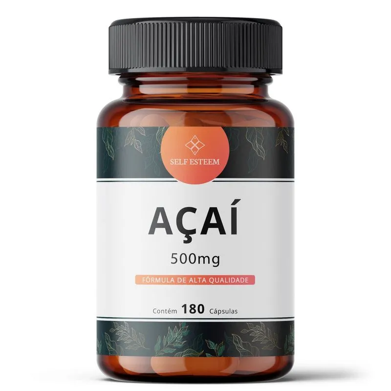 Açaí 500mg 180 Cápsulas