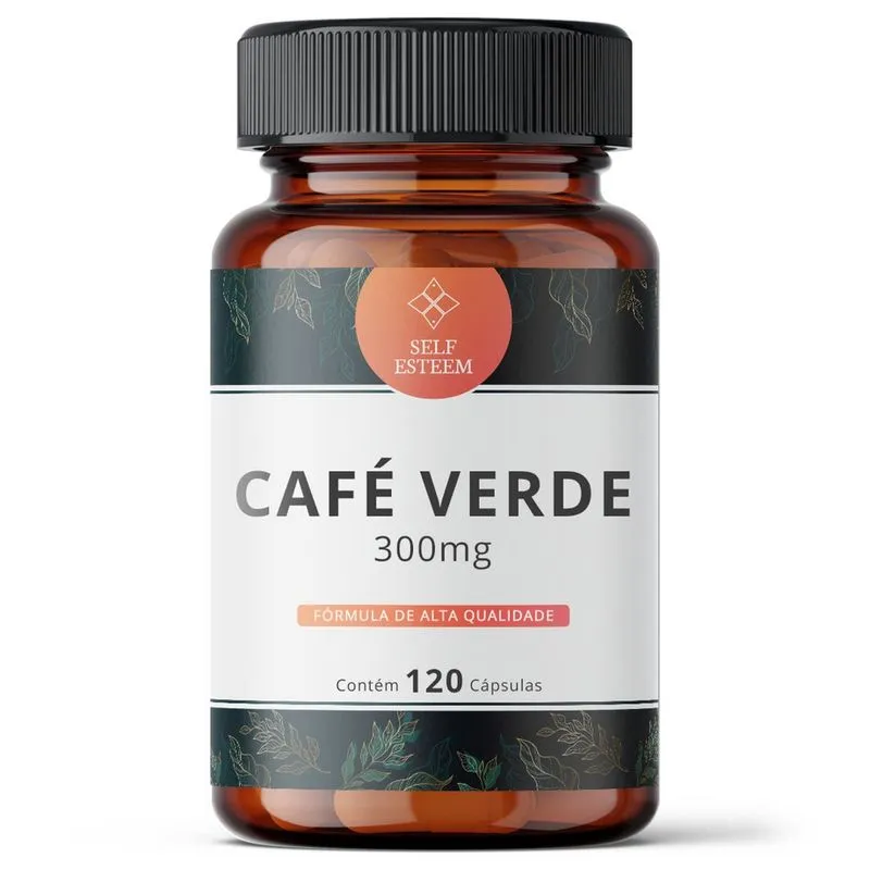 Café Verde (Green Coffee) 300Mg 120 Cápsulas