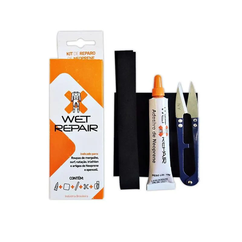 Kit Reparo Roupa De Mergulho Neoprene Cola Especial
