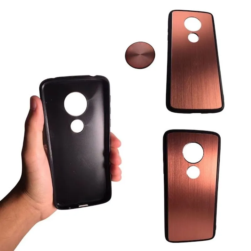 Capa em tpu com suporte compatível com motorola moto G6 play (tela: 5.7 ) (4G)