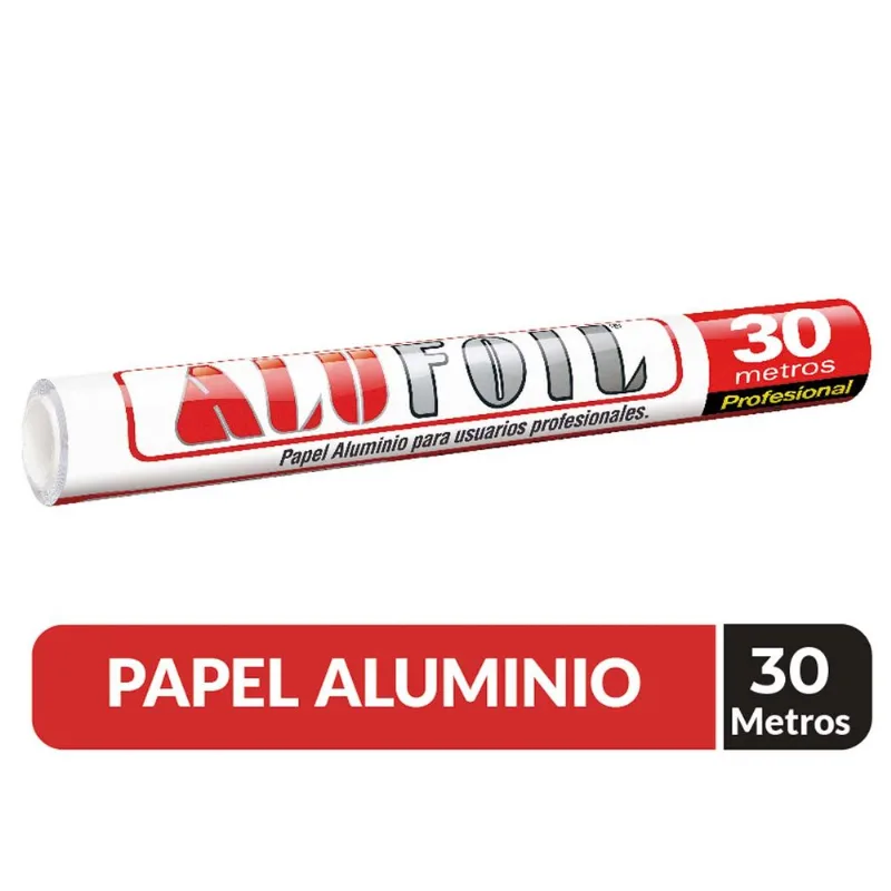 Papel Aluminio Alufoil Profesional 30 m