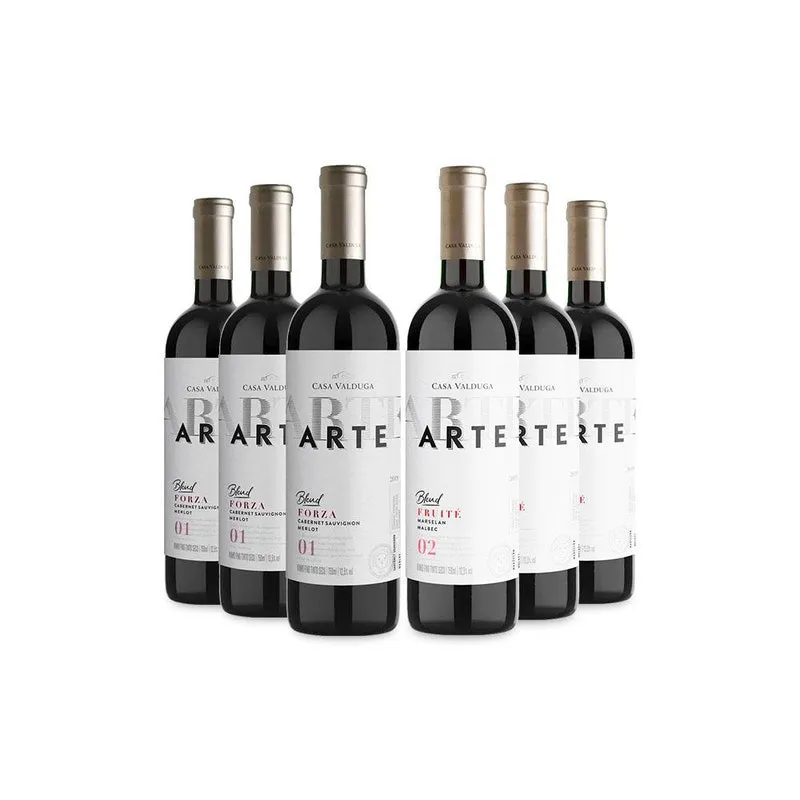 Kit 6 Vinhos Casa Valduga