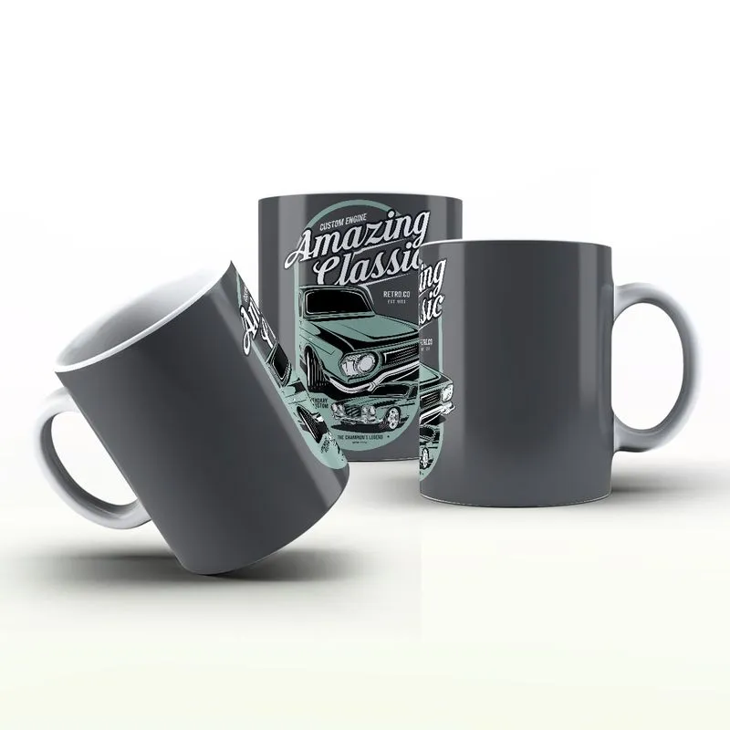 Caneca Automóveis - Retro Car