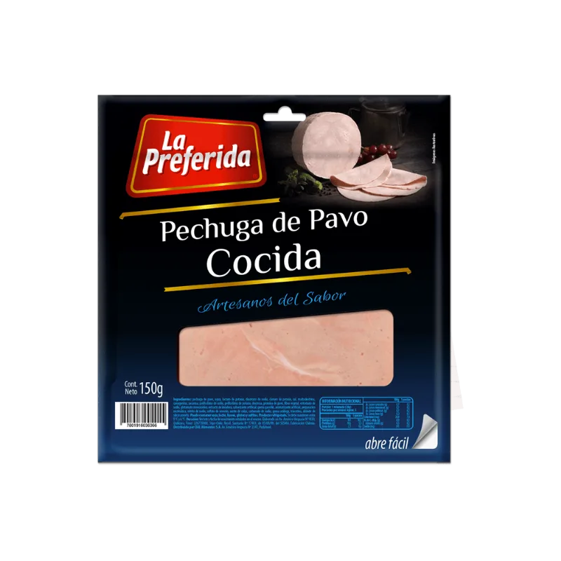 Pechuga de Pavo La Preferida 150 g