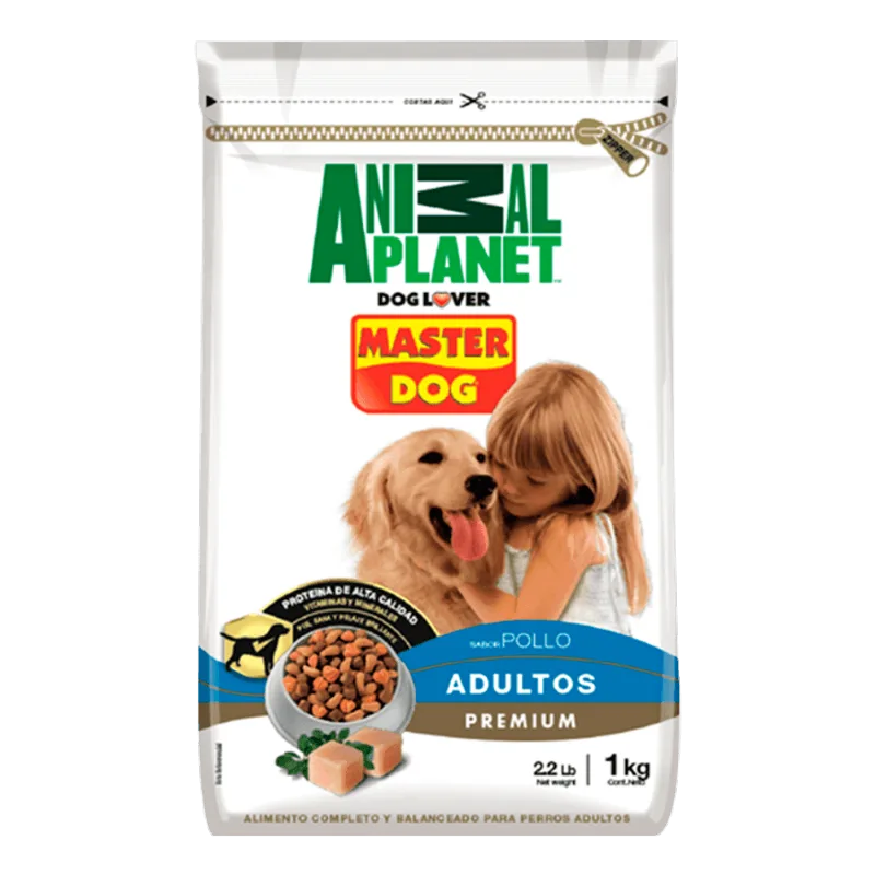 Master Dog Adulto Sabor a Pollo 1kg