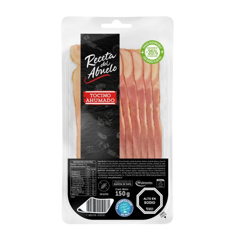 Tocino Ahumado Receta del Abuelo 150 g