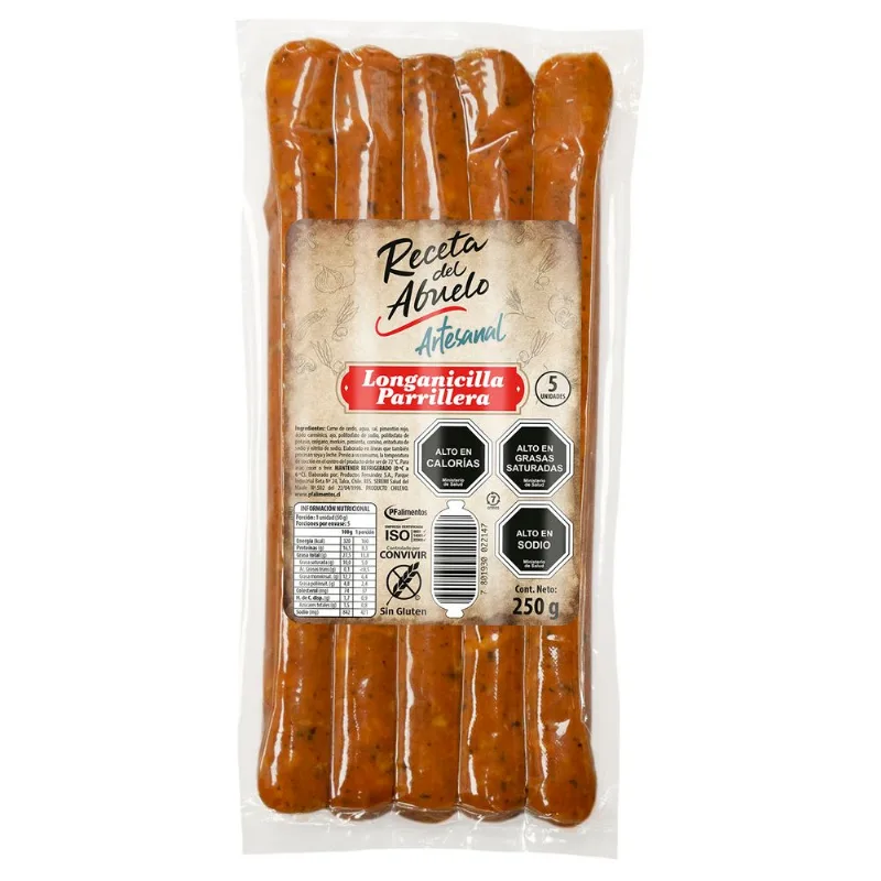 Longanicilla Parrillera 250 g