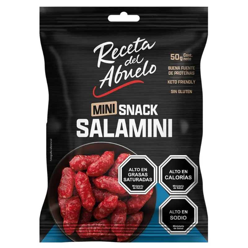 Snack Mini Salamini Receta del Abuelo 50 g