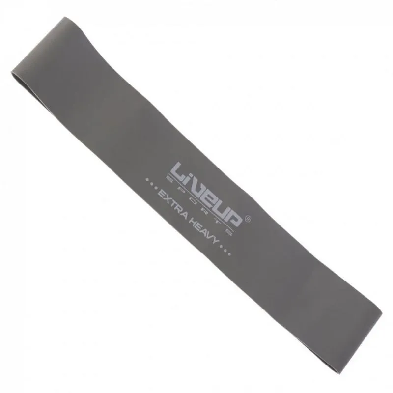 Elástico Mini Band Liveup Intensidade Extra Forte Cinza
