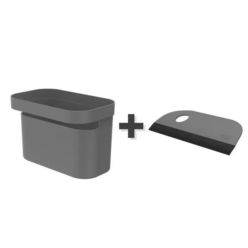 Kit com organizador de pia rodo compacto de pia chumbo ou