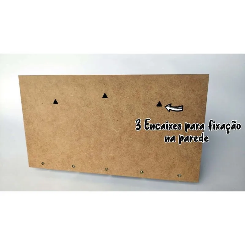 Porta chaves e carta - O amor mora aqui Decorativo moderno