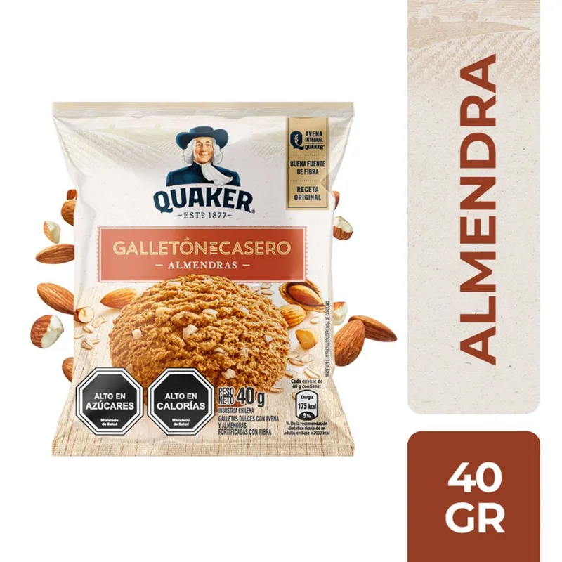 Galletón Quaker Avena y Almendras 40 g