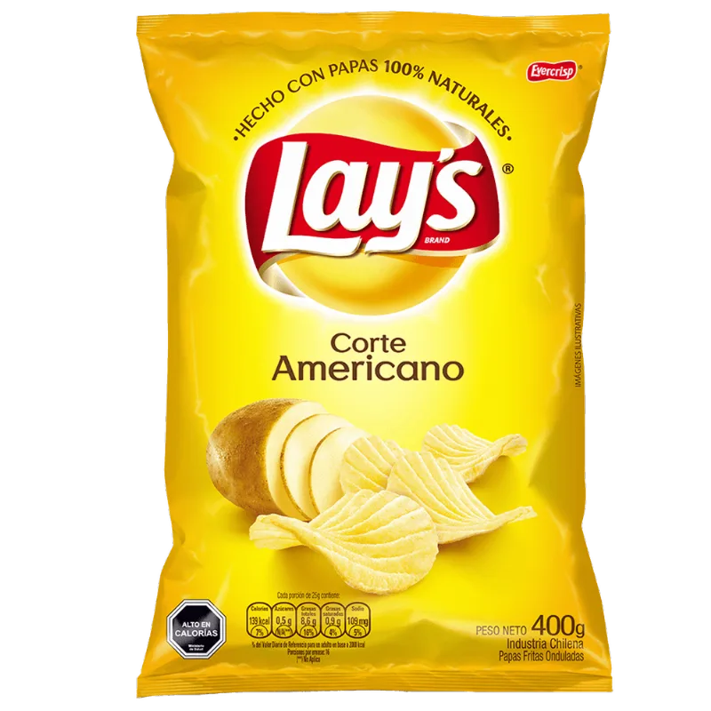 Papas Fritas Lay's Corte Americano 400 g