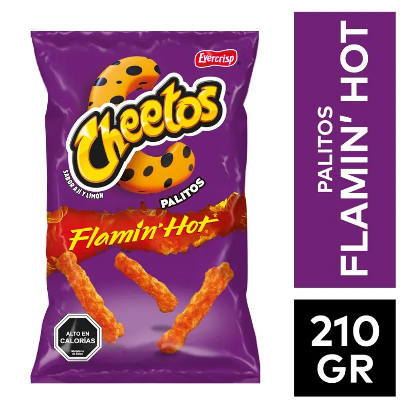 Cheetos Ondulados Sabor Flamin' Hot 210 g