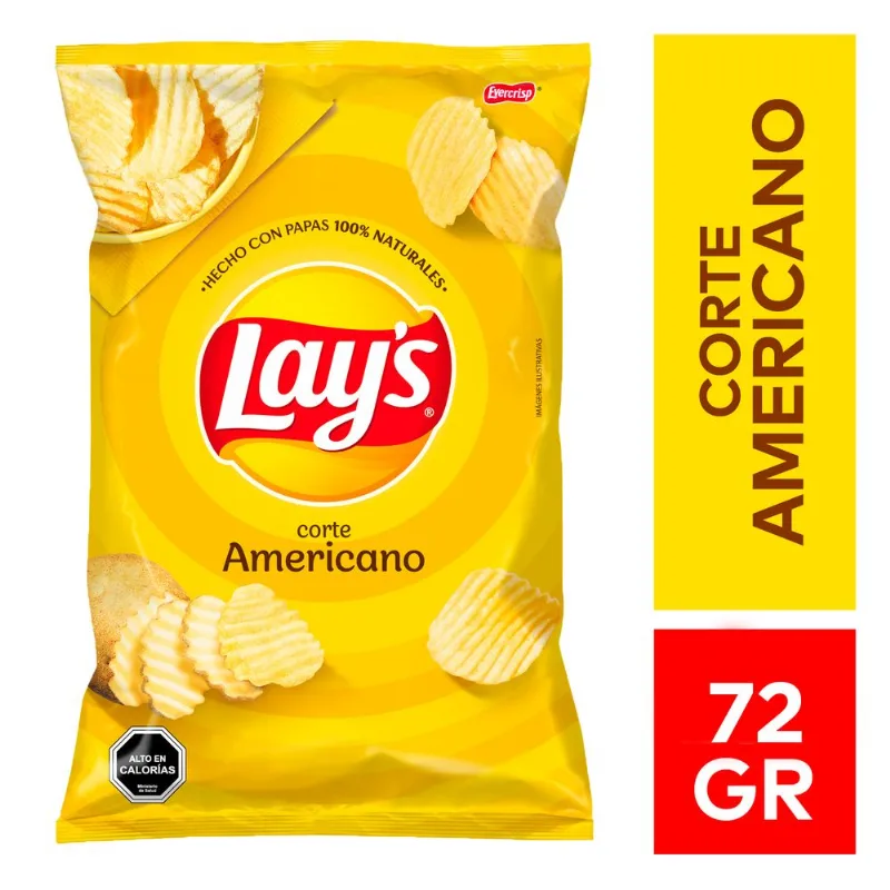 Papas Fritas Lay's Corte Americano 68 g