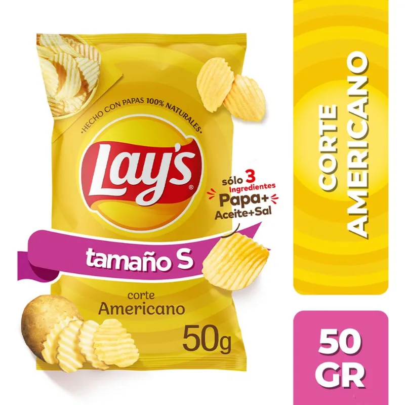 Papas Fritas Lay's Stax 68 g