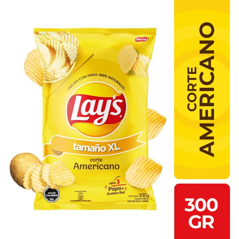 Papas Fritas Lay's Corte Americano 300 g