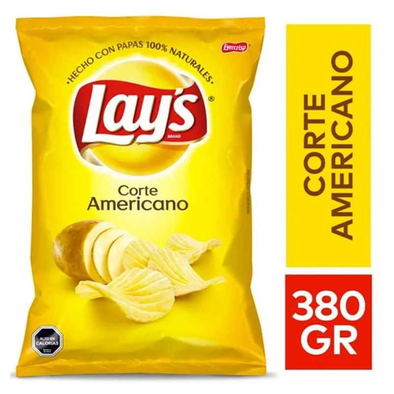 Papas Fritas Lay's Corte Americano 380 g