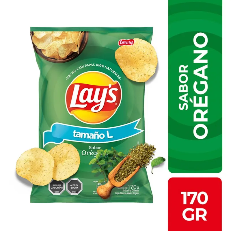 Papas Fritas Lay's Orégano 170 g
