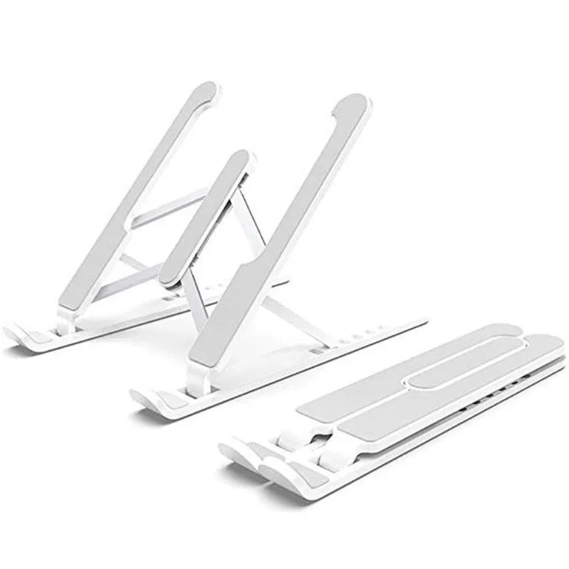 Suporte p1 branco Dobrável Ergonomico Ajustavel Para Notebook Laptop Macbook Portatil MC05728 Branco
