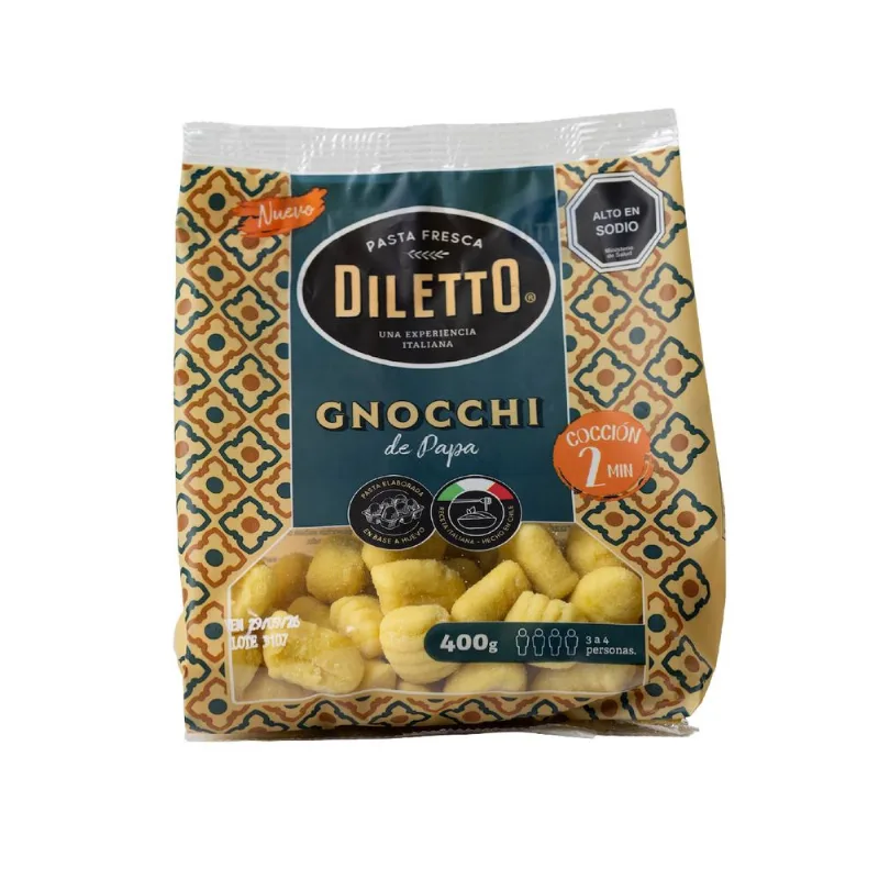 Ñoquis Diletto de Papa 400 g