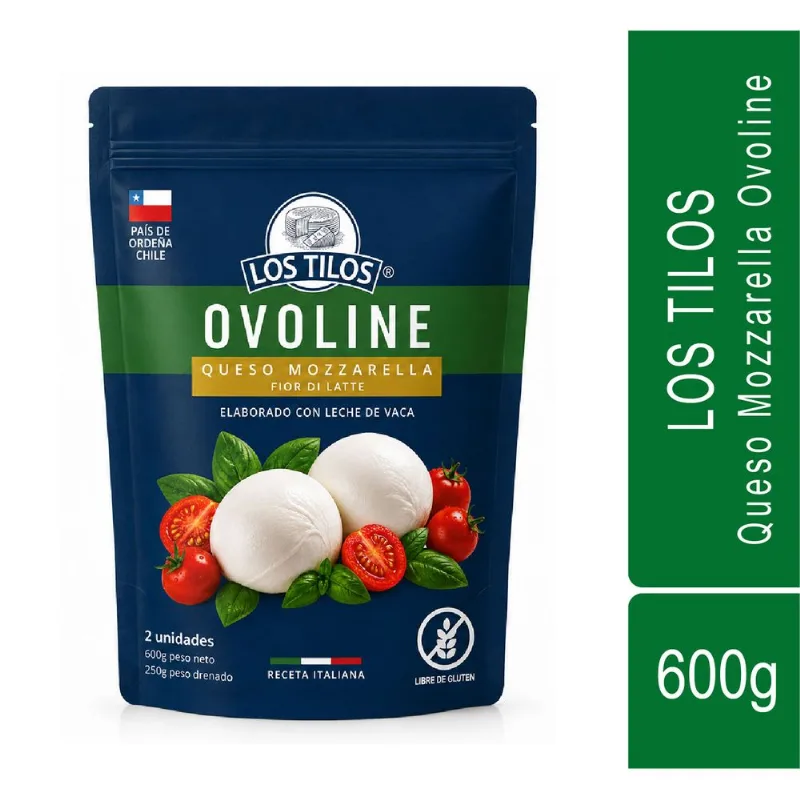 Queso Mozzarella Ovoline Los Tilos 250 g