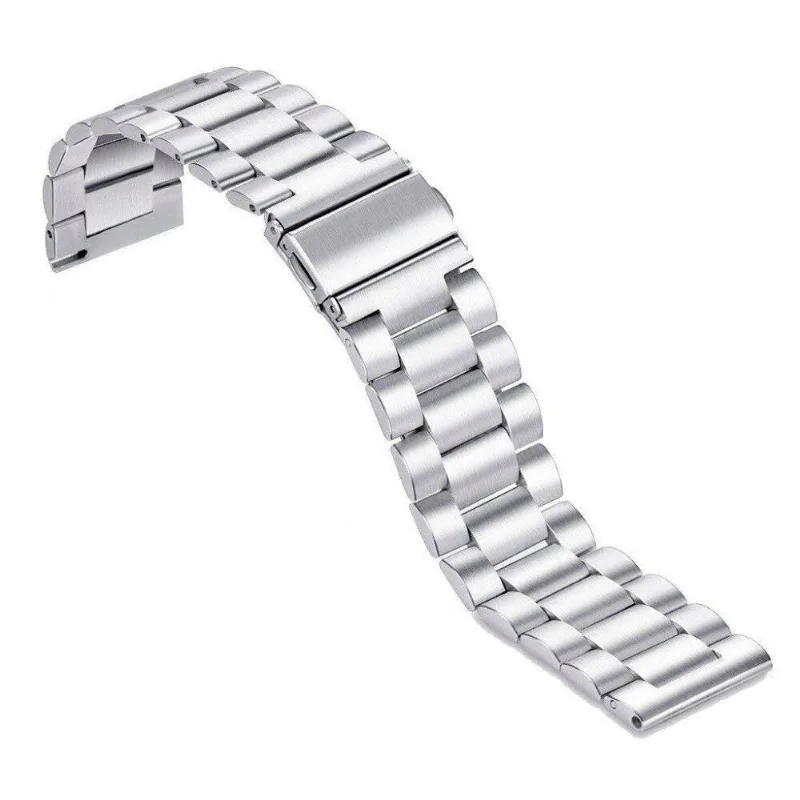 Pulseira Relogio Smartwatch Aço Inox 3 Elos Smartband Band