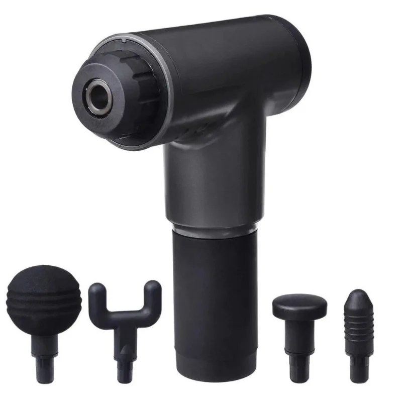 Massageador Pistola Corporal 5 Velocidades Portátil Bateria