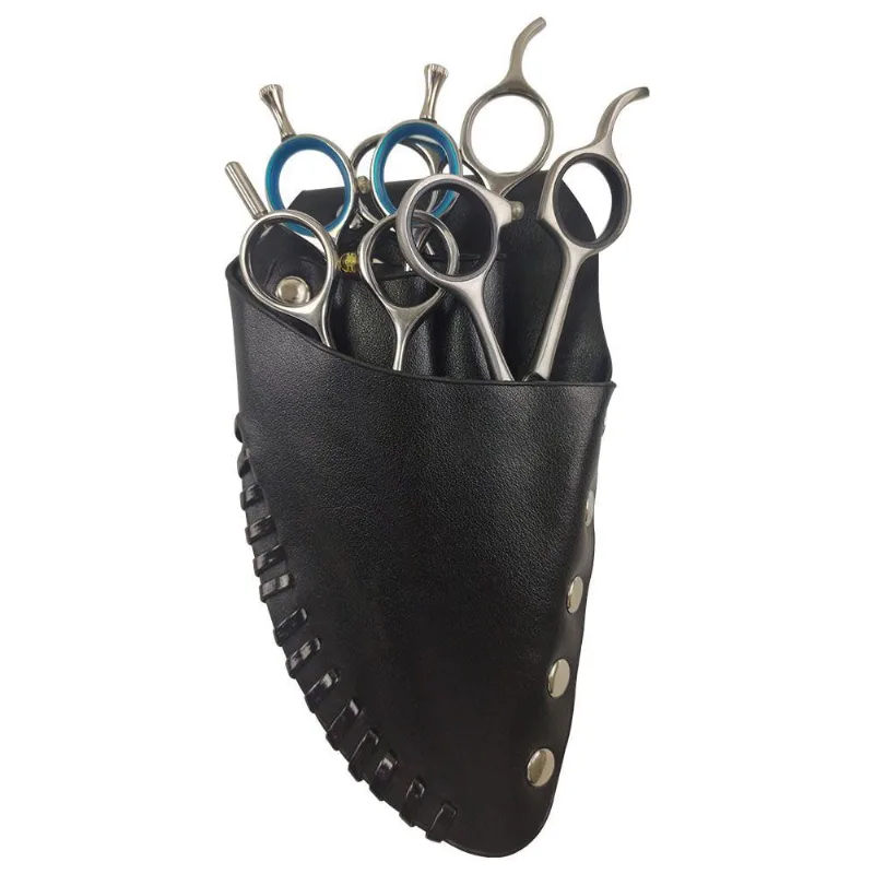 Porta Tesouras Coldre Cabeleireira Cabelo Suporte Barbeiro