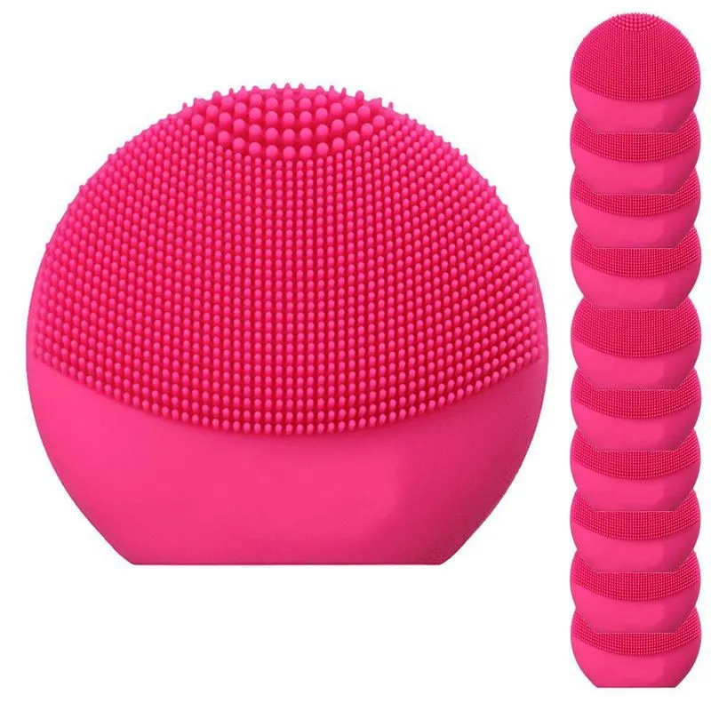 Esponja Massagedora Eletrica 10unds Limpeza Facial Mini