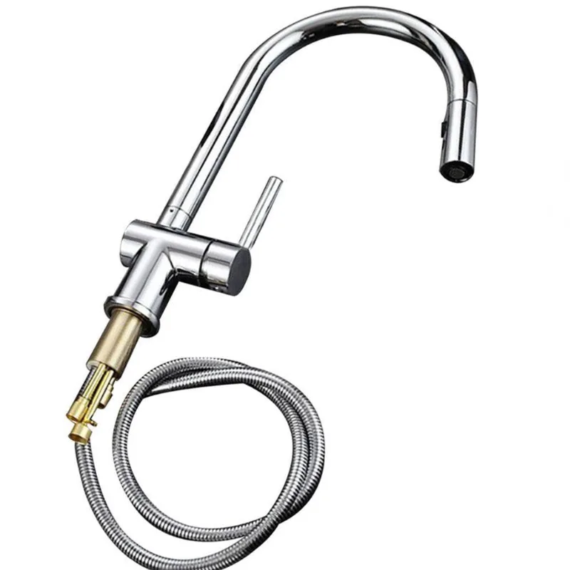 Torneira Gourmet Bancada Cozinha Monocomando Retratil Ducha