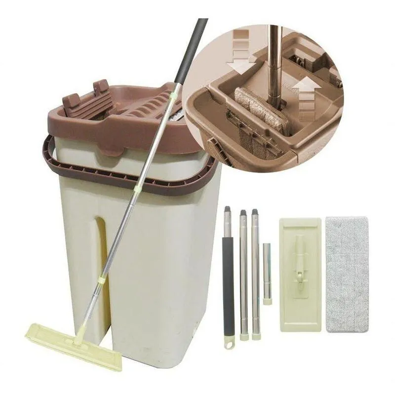 Balde Mop Limpador Multiuso Wash Faxina Limpeza