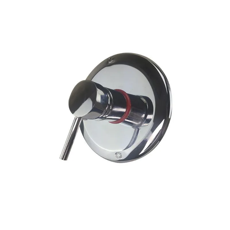 Registro Monocomando Misturador Chuveiro Banheiro Cromado Base Redondo Banheira