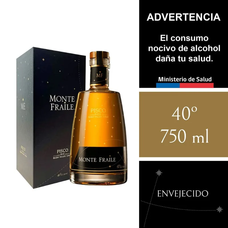 Pisco Monte Fraile Reservado 40° 750 cc