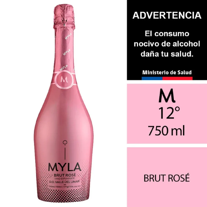 Espumante Myla Rosé 750 cc